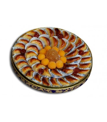 Centro redondo de Mazapán Delicia Calidad Suprema