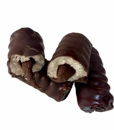 HUESOS DE SANTO RELLENOS DE CHOCOLATE BAÑADOS EN CHOCOLATE